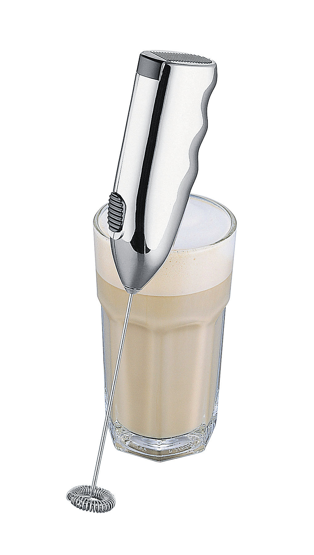 Avanti Little Whipper Milk Frother, Silver