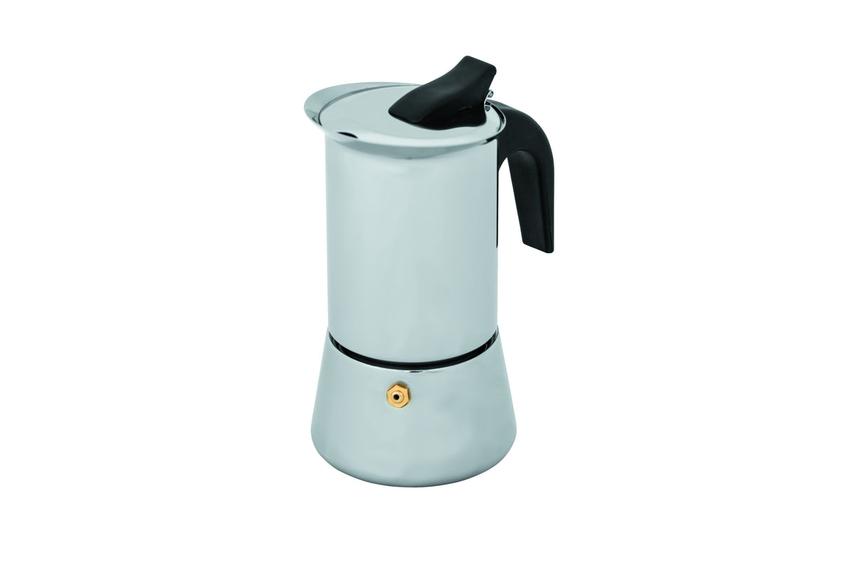 Avanti Inox Stovetop Espresso Maker, 4 Cup / 200ml