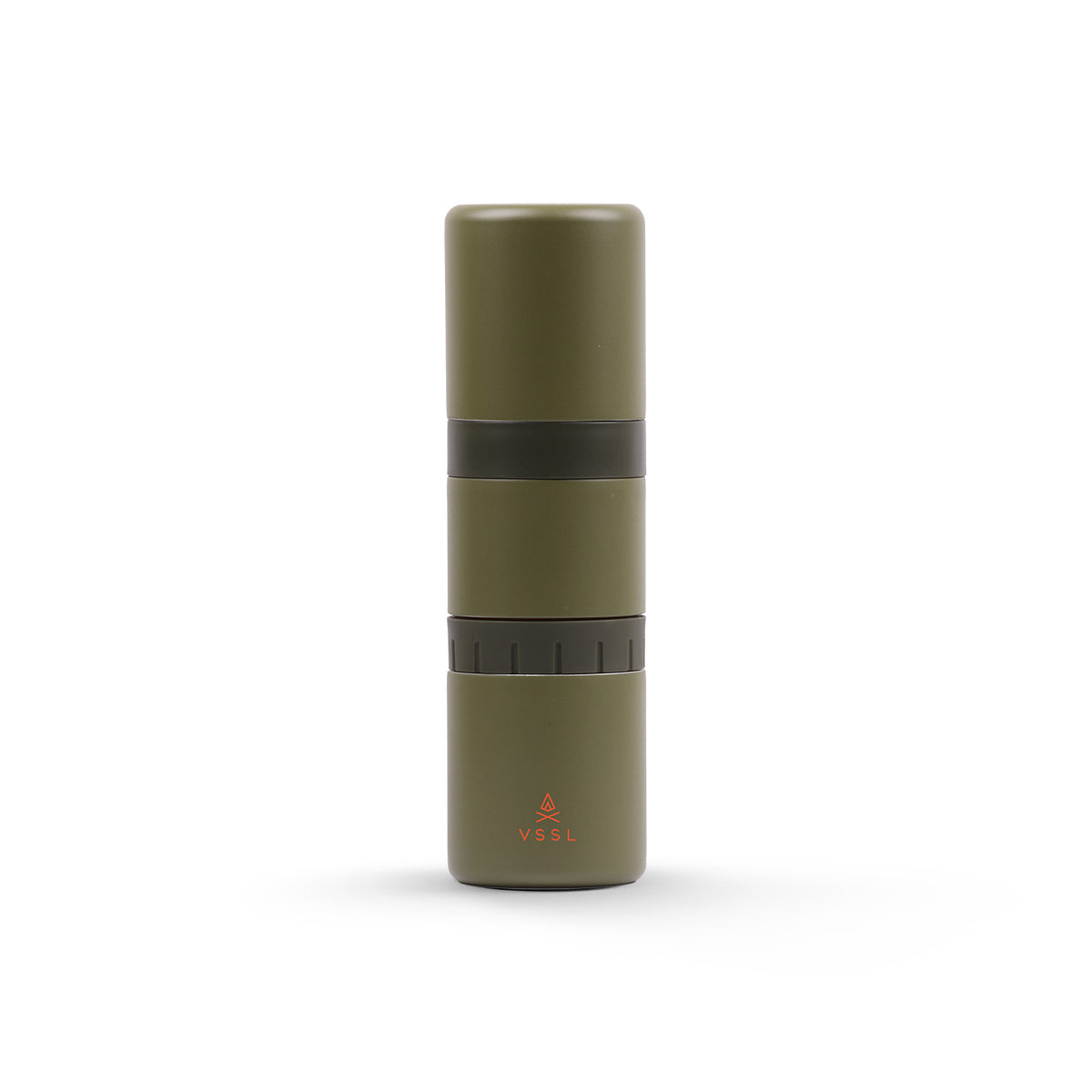 VSSL Nest Pour Over Portable Coffee Kit, Deep Moss
