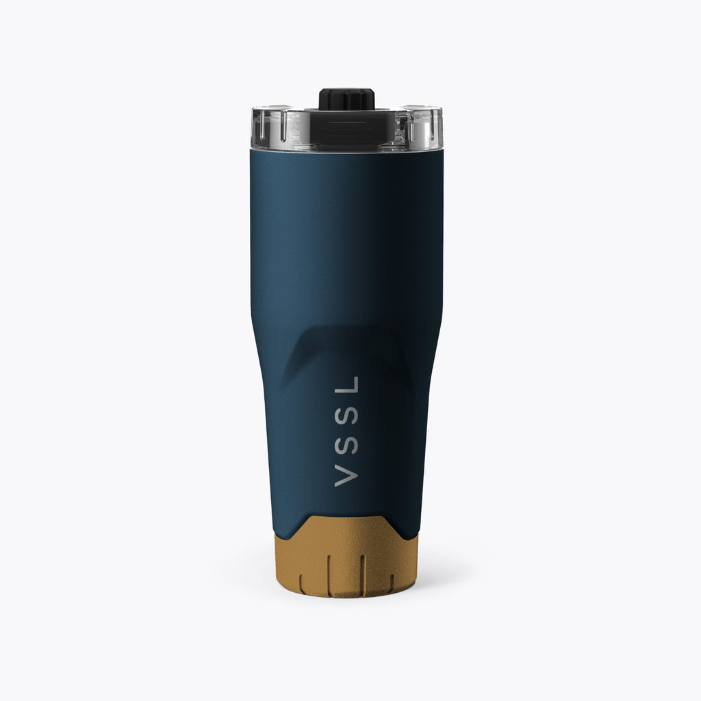 VSSL Drift Insulated Tumbler 590ml, Pacific Blue