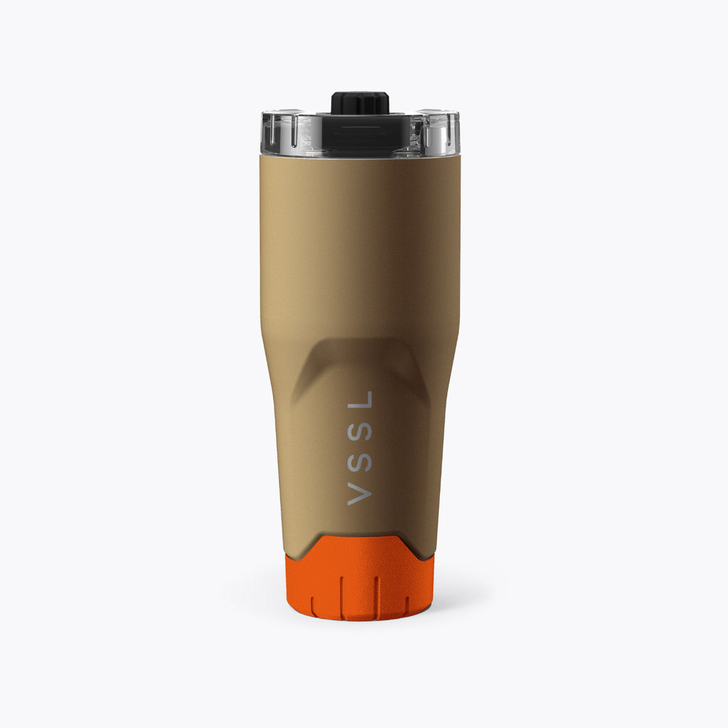 VSSL Drift Insulated Tumbler 590ml, Sahara