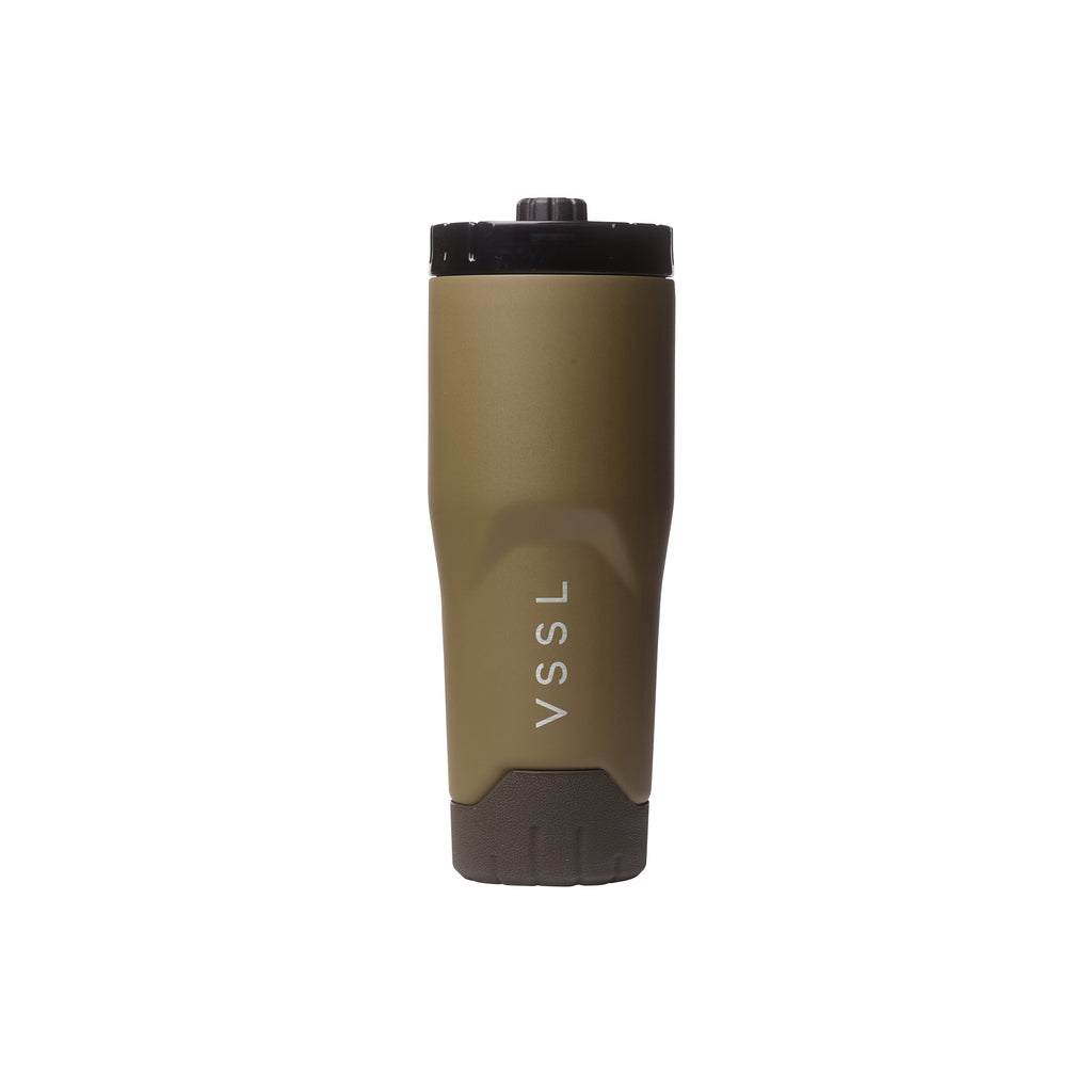 VSSL Drift Insulated Tumbler 590ml, Deep Moss