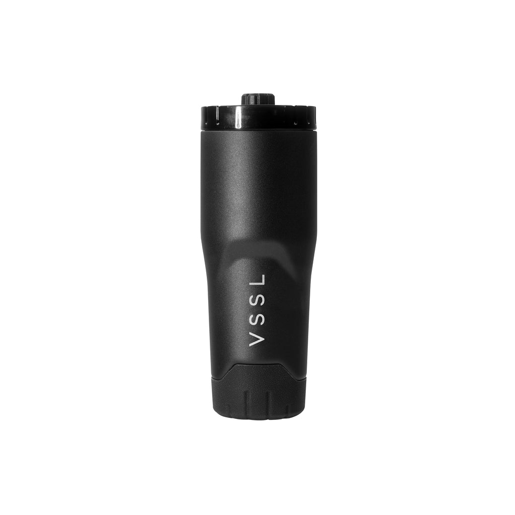 VSSL Rift Insulated Tumbler Black, 590ml