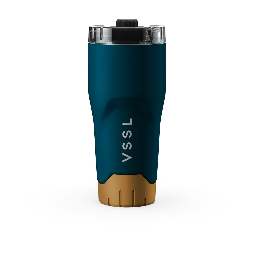 VSSL Drift Insulated Tumbler 475ml, Pacific Blue