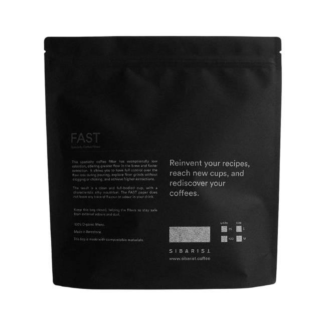 SIBARIST Flat Coffee Filters - product view 2
