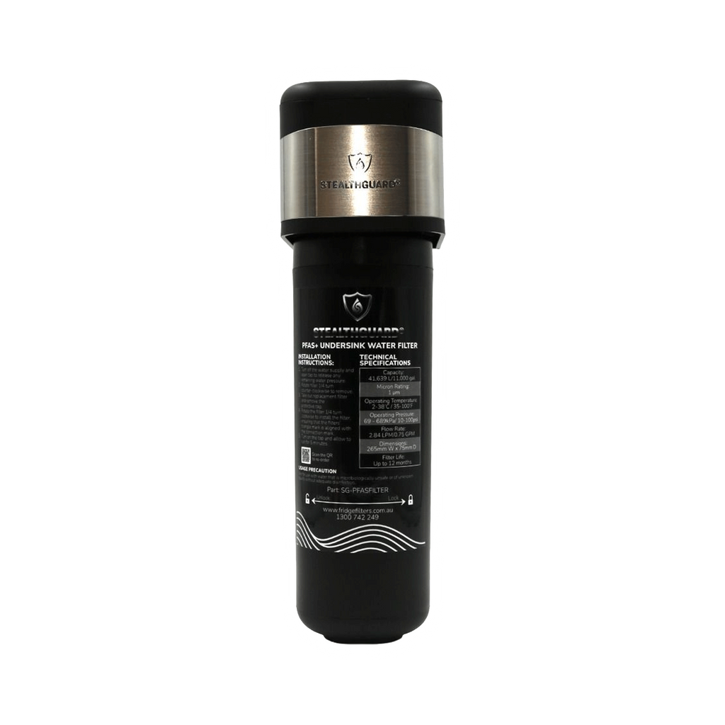 Fridge Filters Australia Stealthguard PFAS+ Undersink Water Filter - product view 1