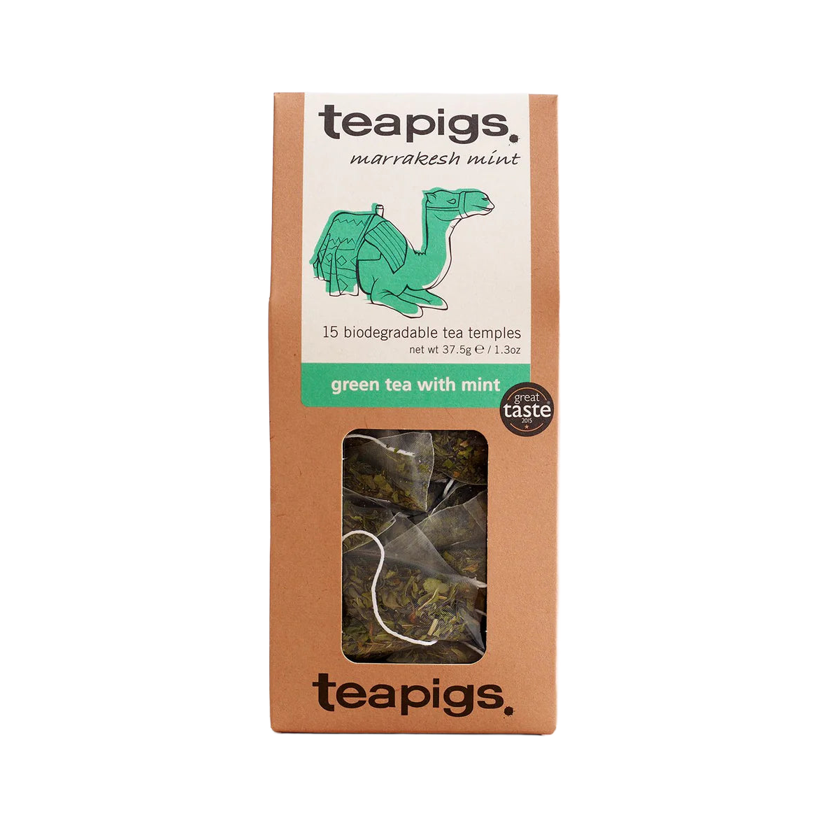 Teapigs Green Tea with Mint 15pk - product view 1
