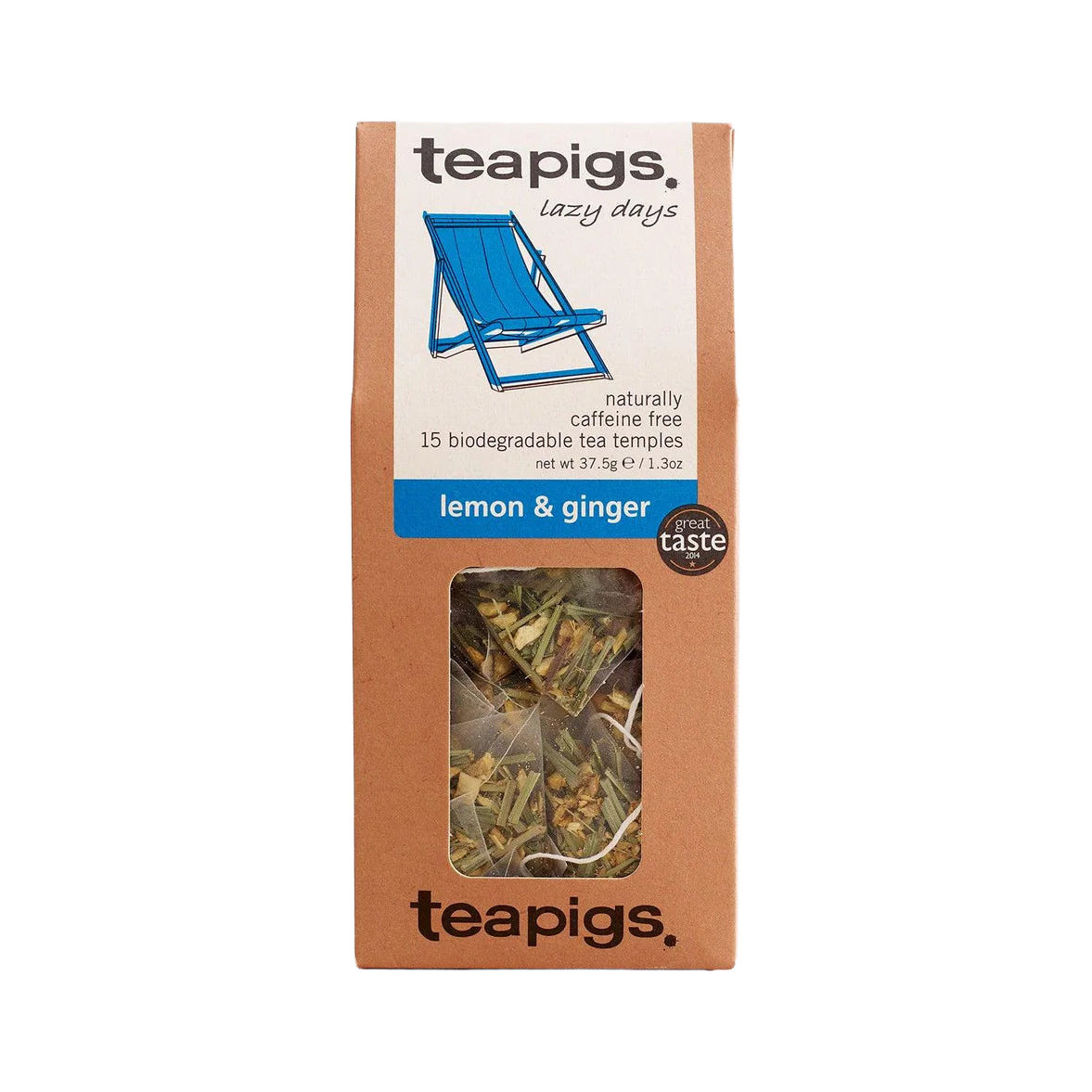 Teapigs Lemon and Ginger 15pk - product view 1
