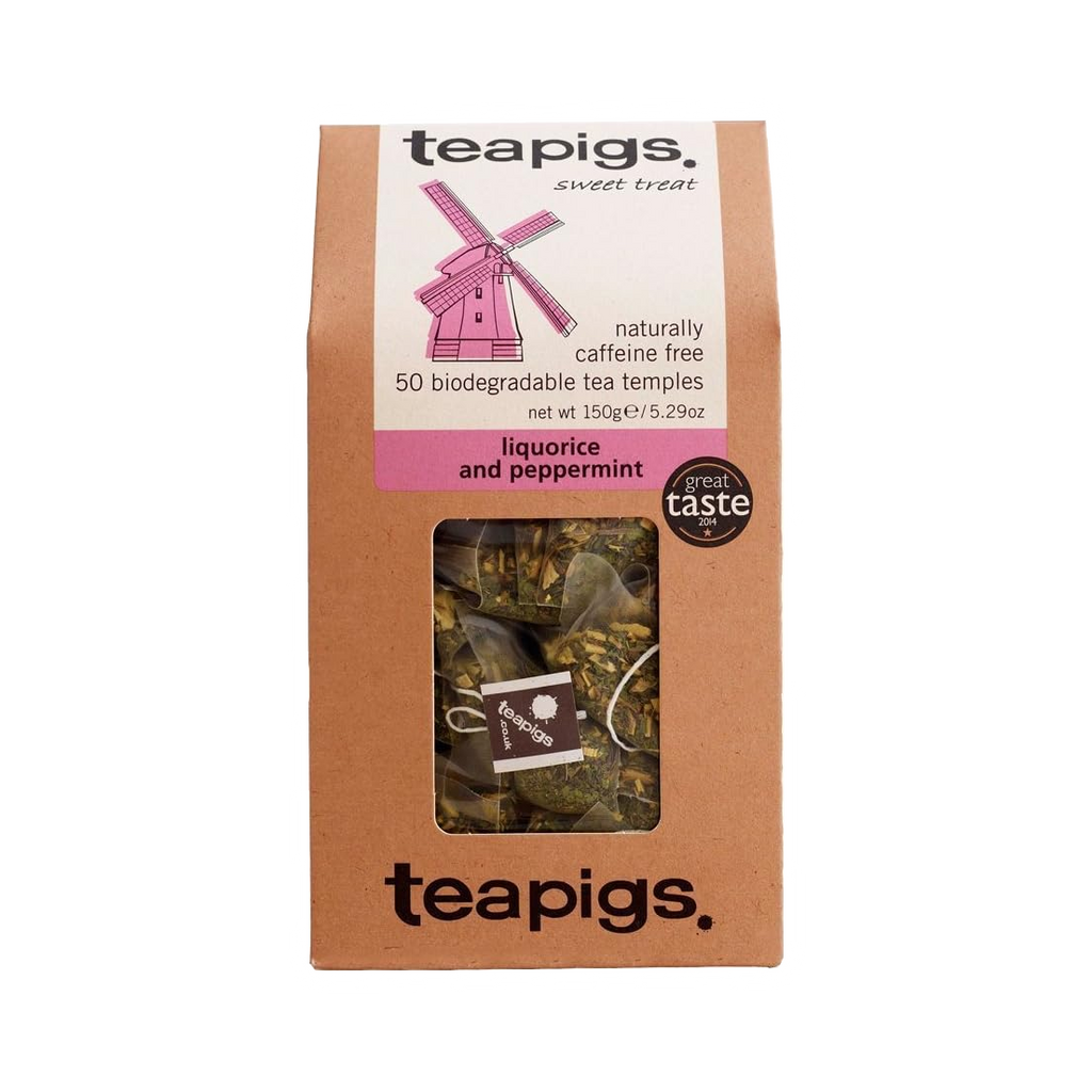 Teapigs Liquorice and Pepermint Tea - product view 1
