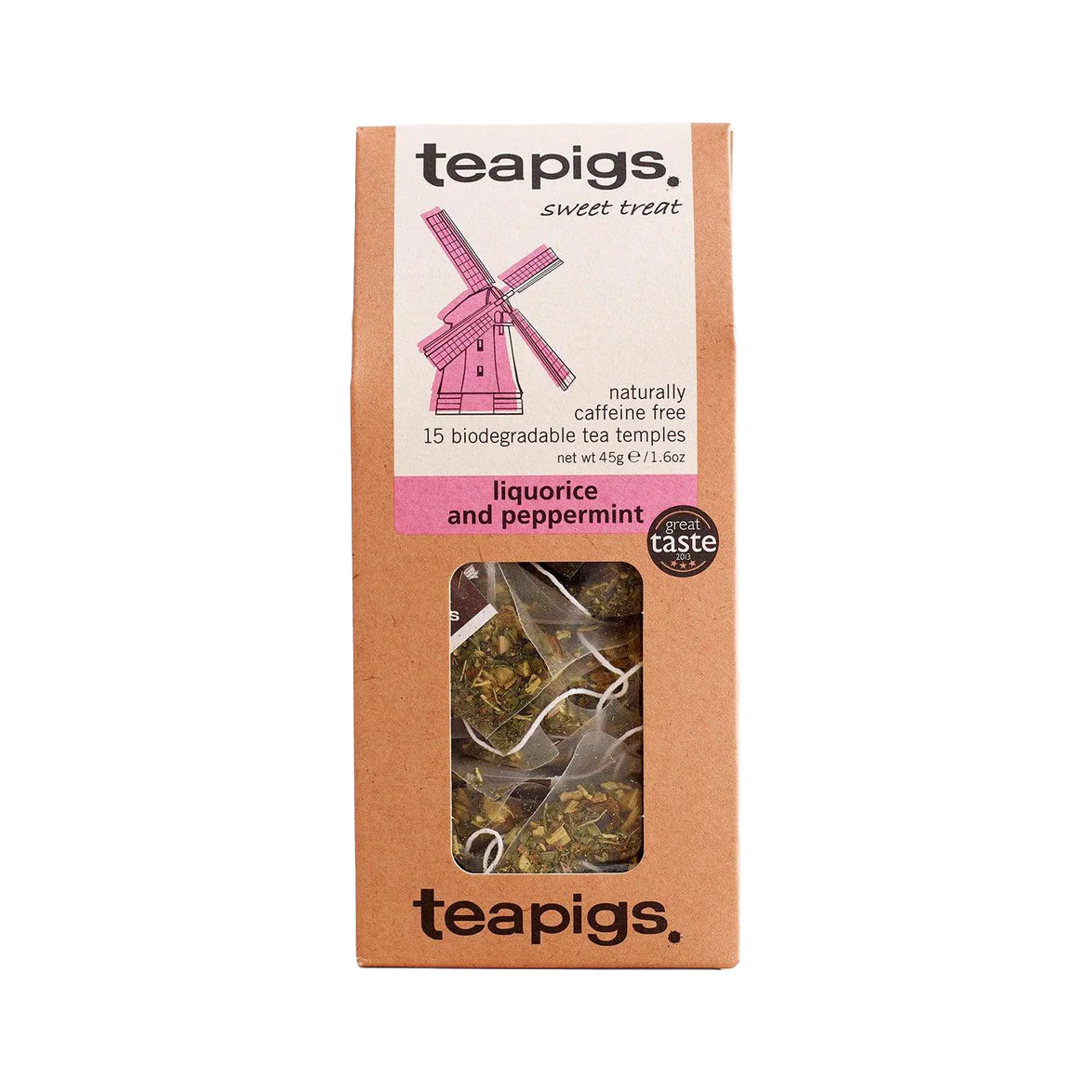 Teapigs Liquorice and Pepermint Tea - product view 1