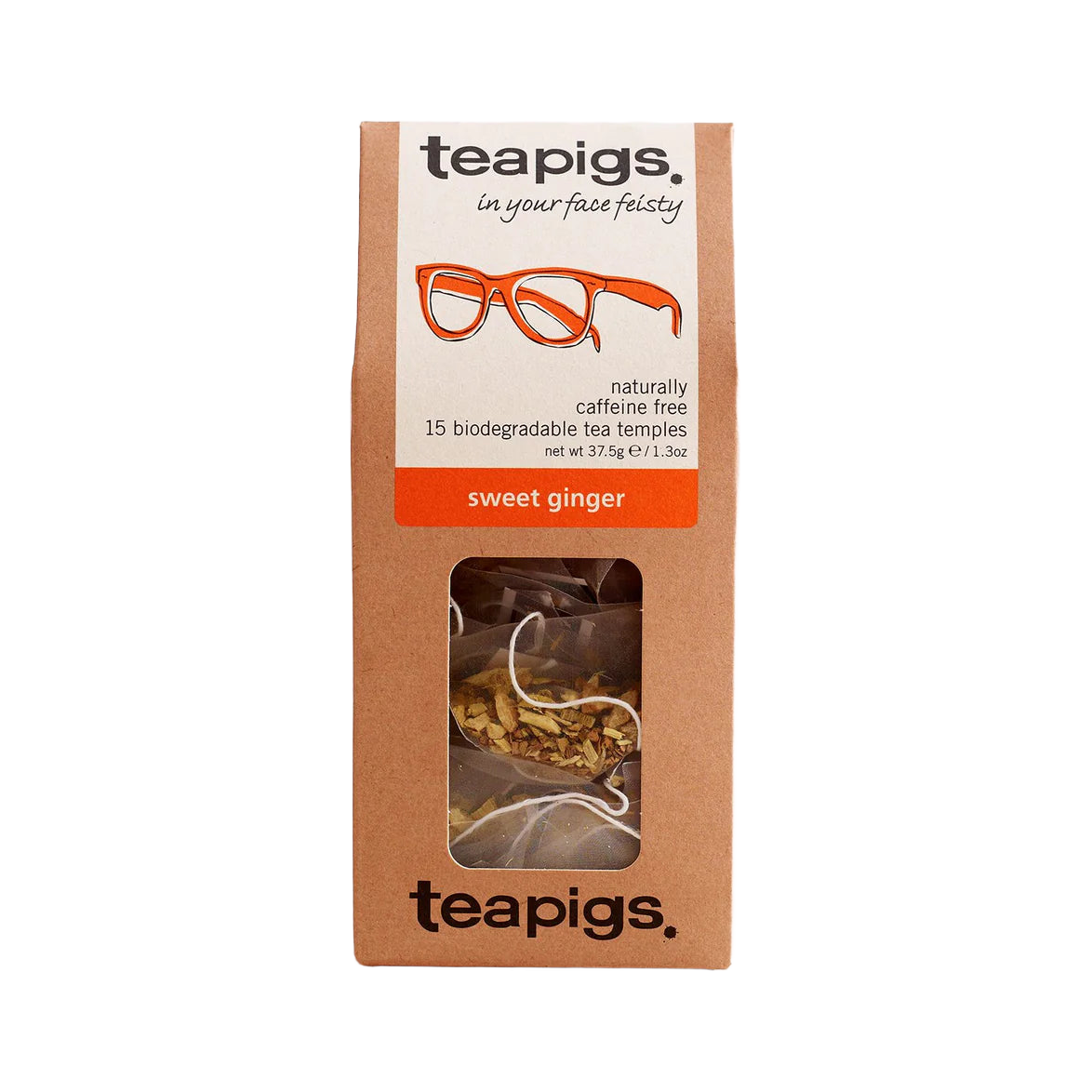 Teapigs Sweet Ginger 15pk - product view 1