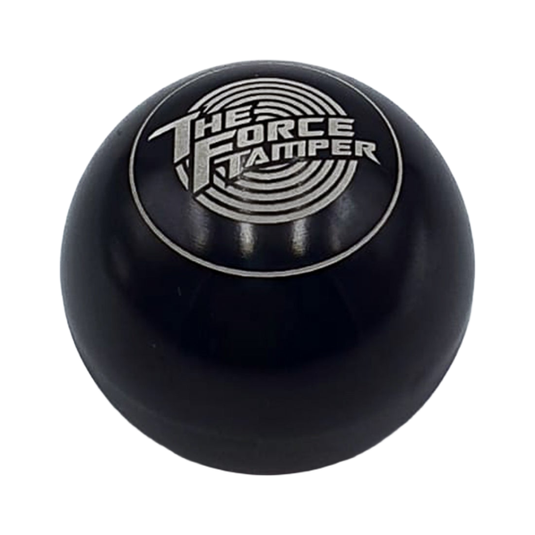 The Force Tamper Ball Handle Wood & Stainless Steel - product view 1