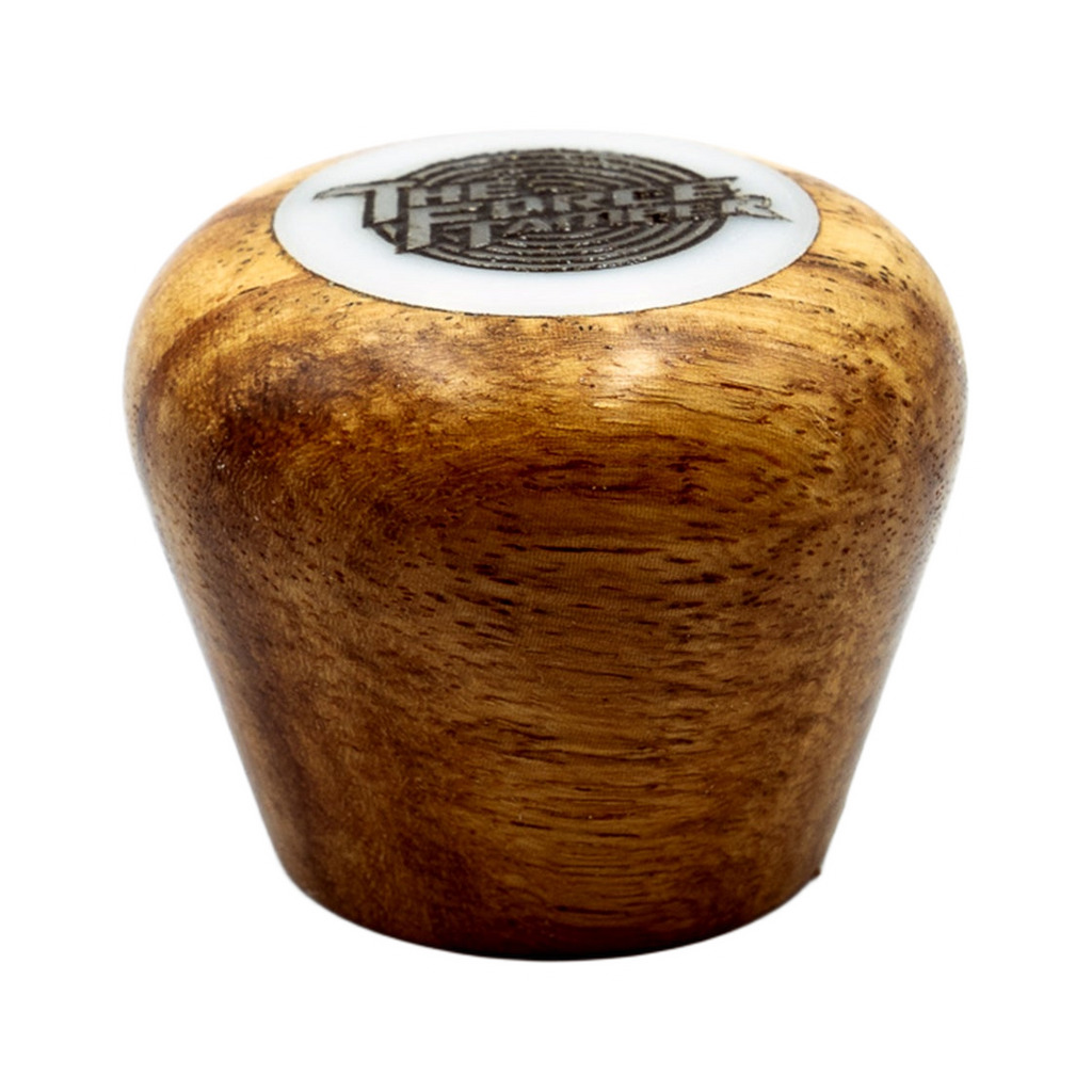 The Force Tamper Cone Handle Wood & Stainless Steel - product view 2