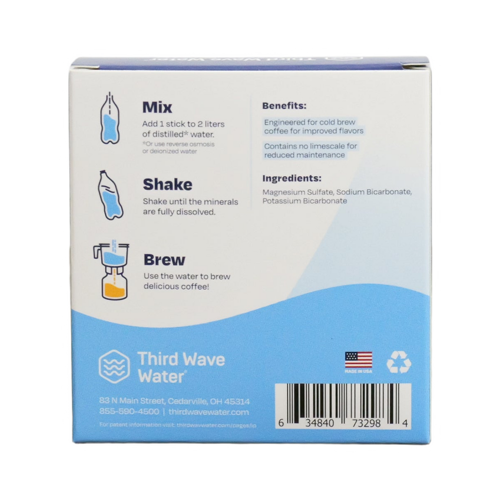 Third Wave Water | Cold Brew Profile - 40L/20 Sachets - product view 2