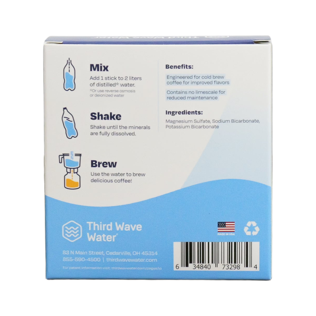 Third Wave Water | Cold Brew Profile - 40L/20 Sachets - product view 2