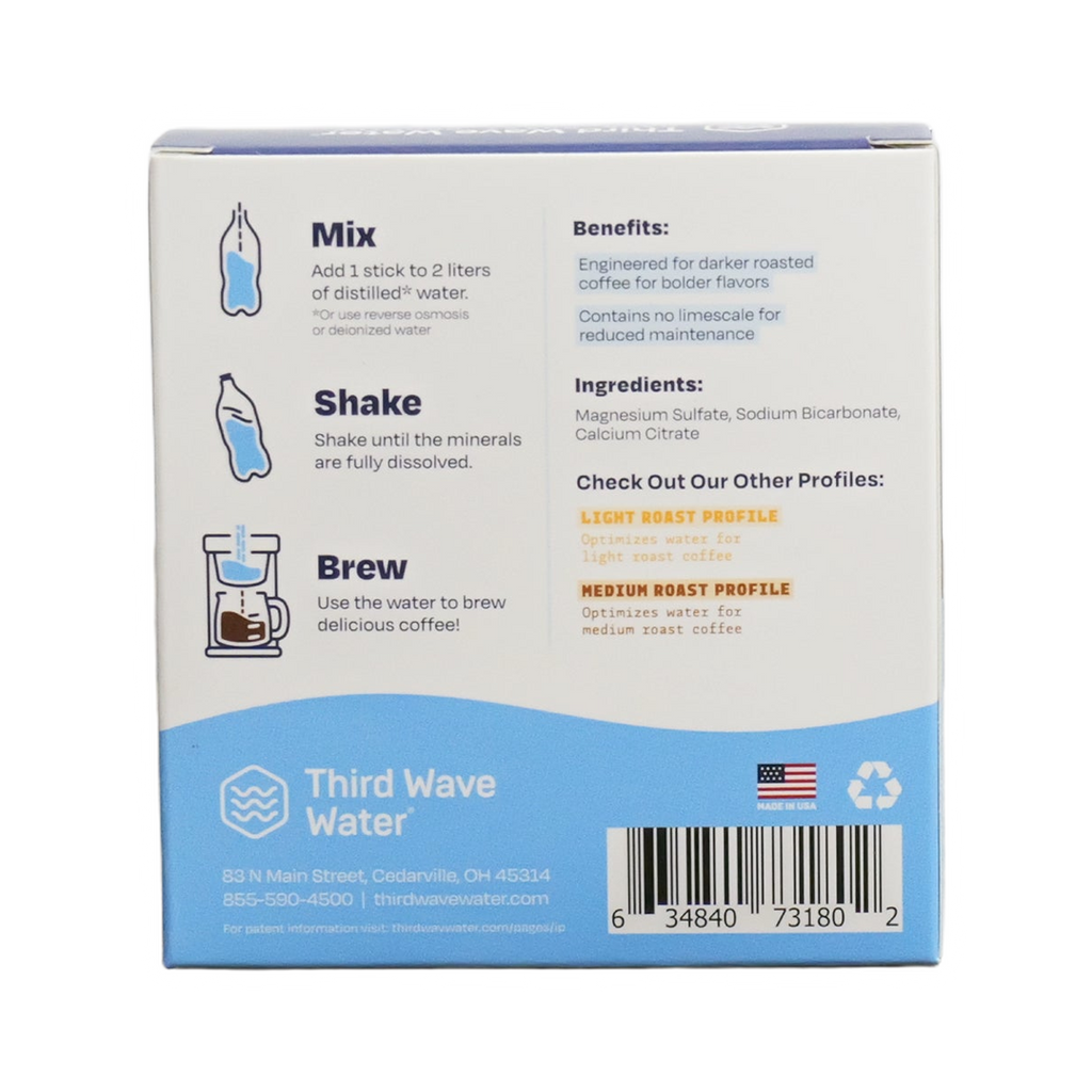 Third Wave Water | Dark Roast Profile - 40L/20 Sachets - product view 2