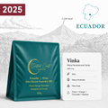 Central Coast Coffee Ecuador Vinka Farm 2025 Sidra Natural Anaerobic 120h coffee beans 320g bag