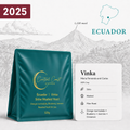 Central Coast Coffee Ecuador Vinka Farm 2025 Sidra Washed Yeast coffee beans 320g bag
