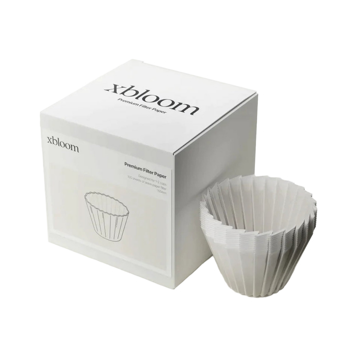 xBloom Premium Paper Filters also for Kaleeta 155 (100pcs) - product view 1