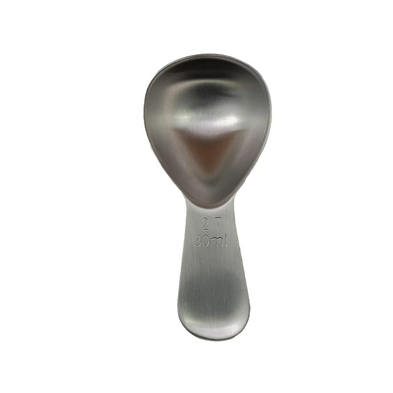 Airscape 2 Tbsp coffee scoop, brushed steel