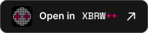 Open recipe in XBRW++
